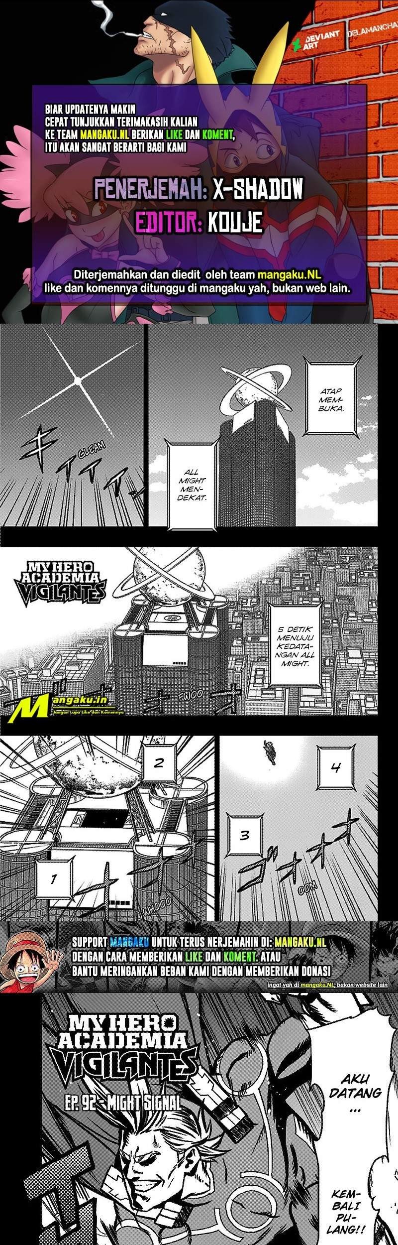 Baca Komik Vigilante: Boku no Hero Academia Illegal Chapter 92 Gambar 1