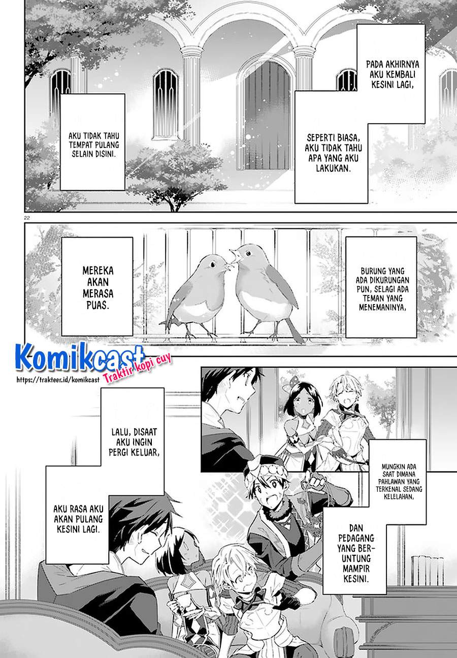 Kagami no Mukou no Saihate Toshokan: Kou no Yuusha to Itsuwari no Maou Chapter 15 Gambar 22