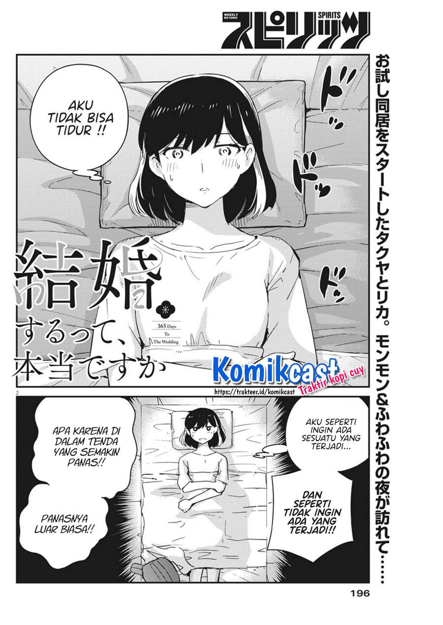 Baca  Kekkon Surutte, Hontou Desu Ka? Chapter 45 Gambar 2