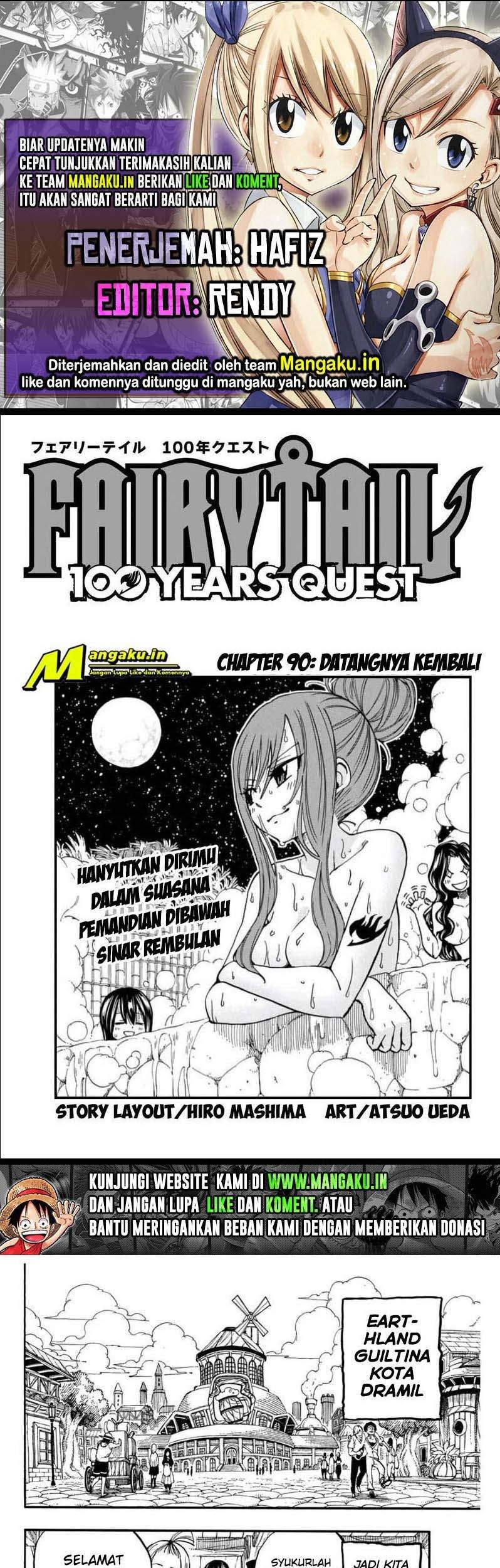 Baca Komik Fairy Tail: 100 Years Quest Chapter 90 Gambar 1
