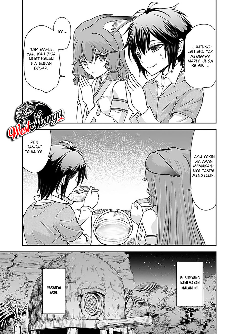Tenohira Kaitaku Mura de Isekai Kenkokuki: Fueteku Yome-tachi to Nonbiri Mujintou Life (fix) Chapter 26 Gambar 13