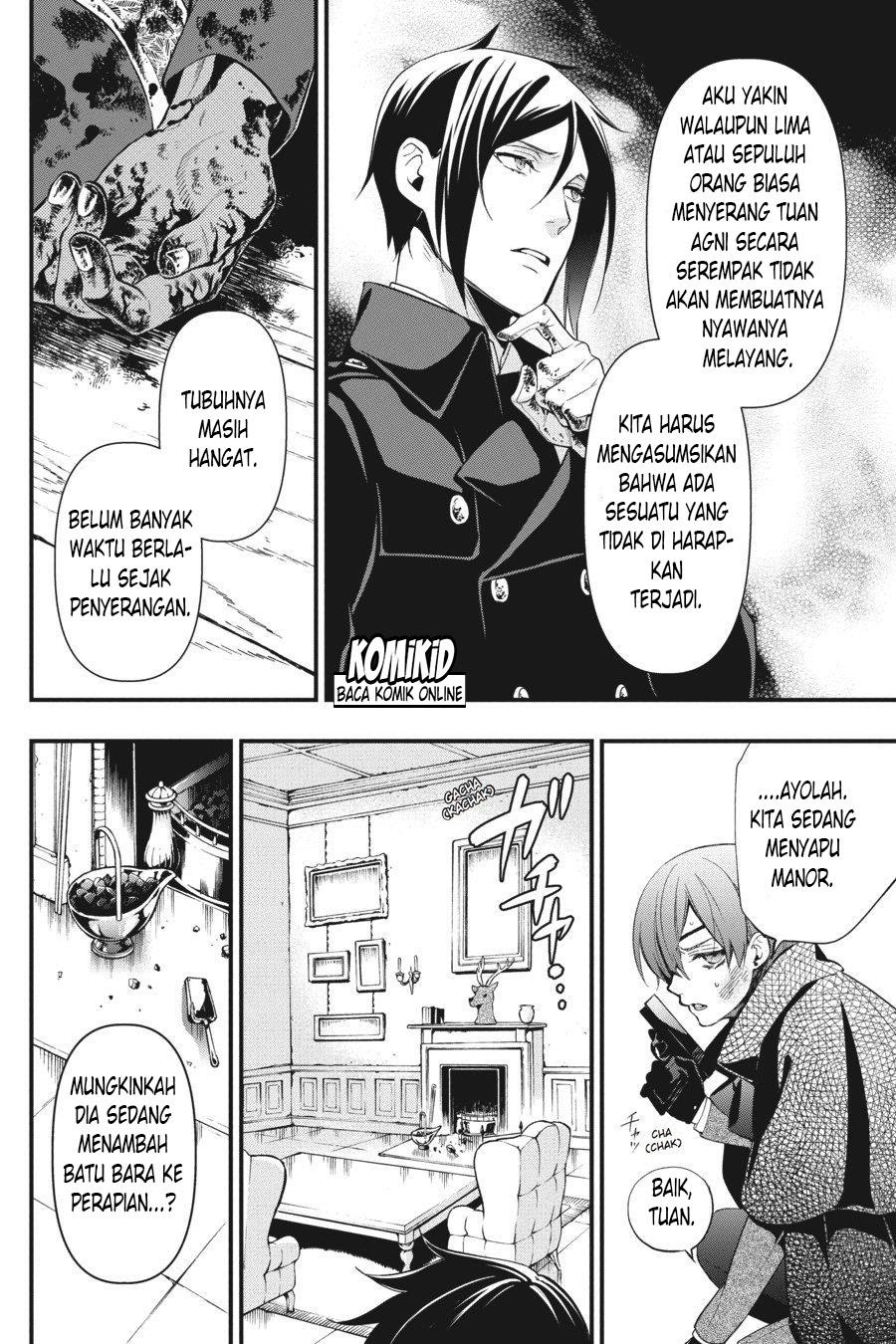 Kuroshitsuji Chapter 128 Gambar 12
