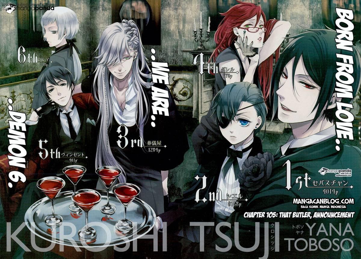 Baca Komik Kuroshitsuji Chapter 105 Gambar 1