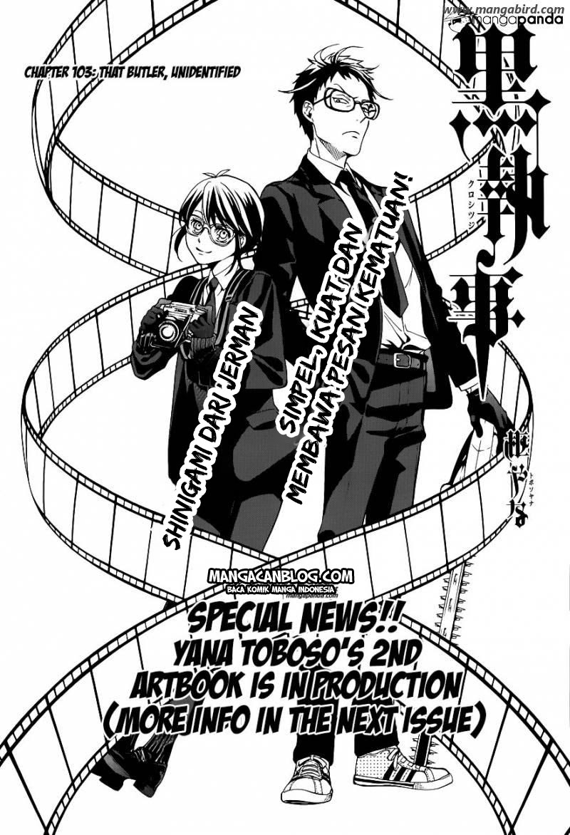 Baca Komik Kuroshitsuji Chapter 103 Gambar 1