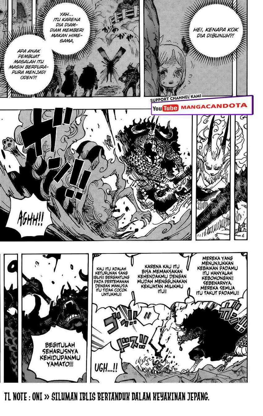 One Piece Chapter 1025 HD Gambar 8