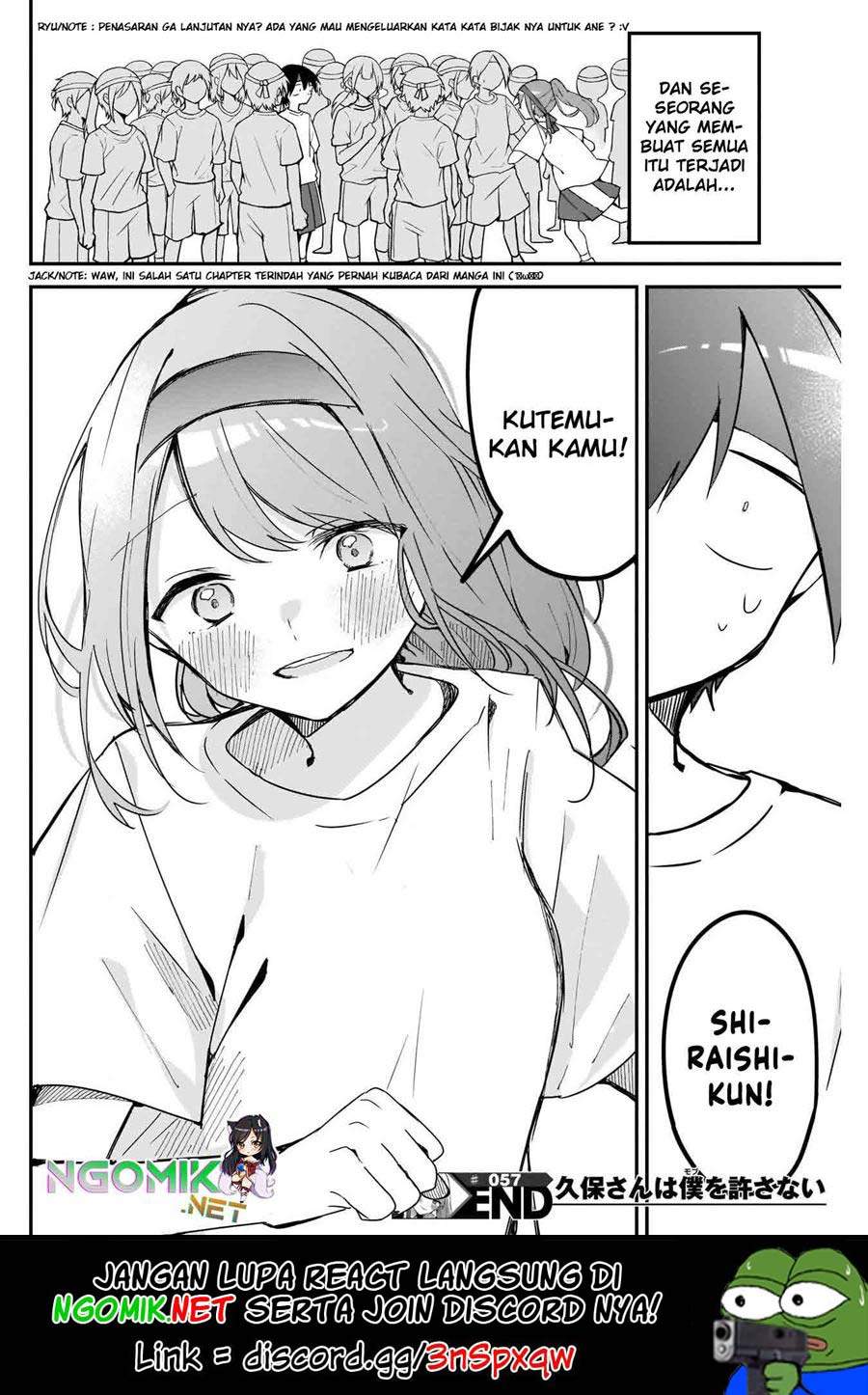 Kubo-san wa Boku (Mobu) wo Yurusanai Chapter 57 Gambar 12