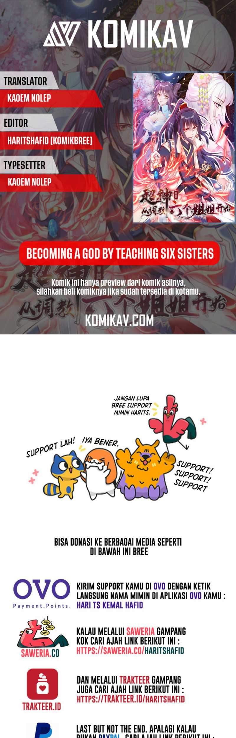 Baca Komik Becoming A God By Teaching Six Sisters Chapter 07 Gambar 1