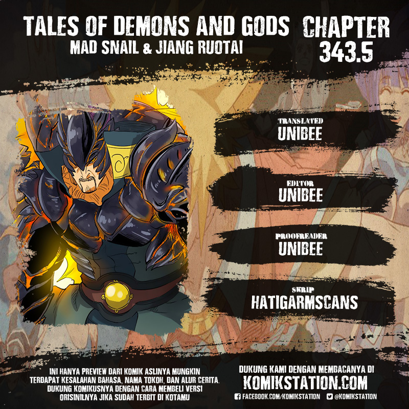 Baca Komik Tales of Demons and Gods Chapter 343.5 Gambar 1