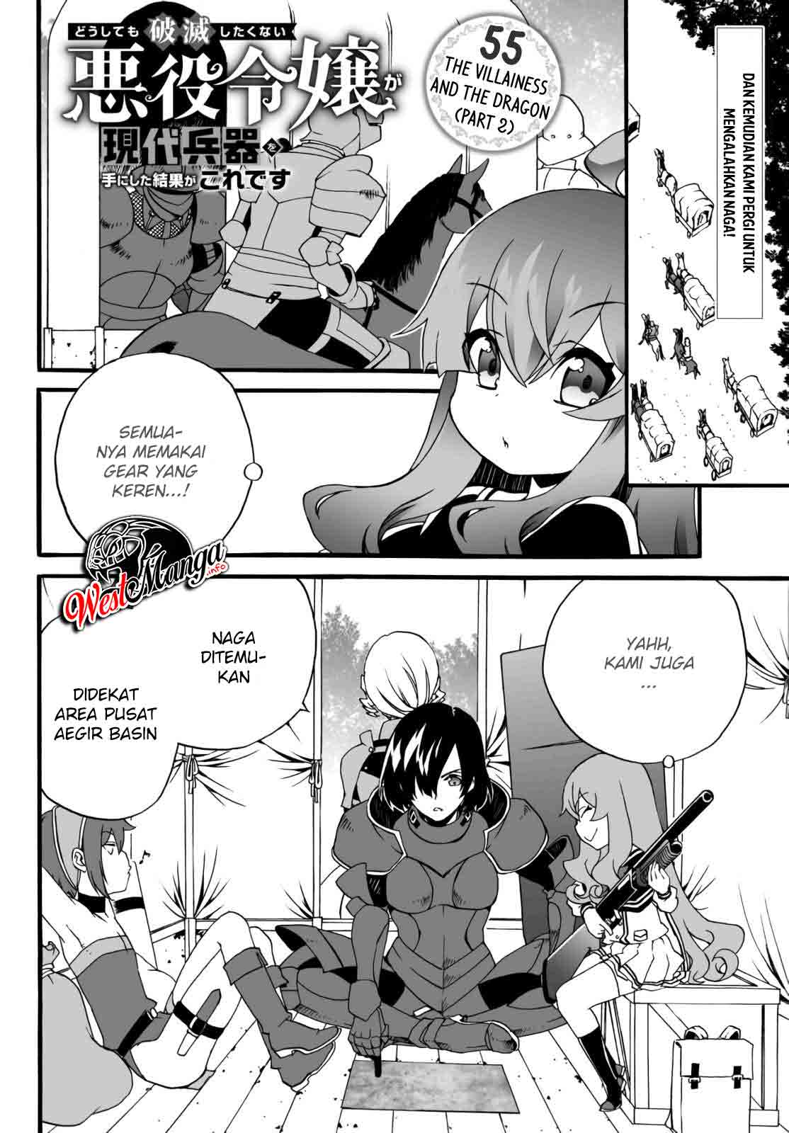 The Villainess Will Crush Her Destruction End Through Modern Firepower Chapter 55 Gambar 4