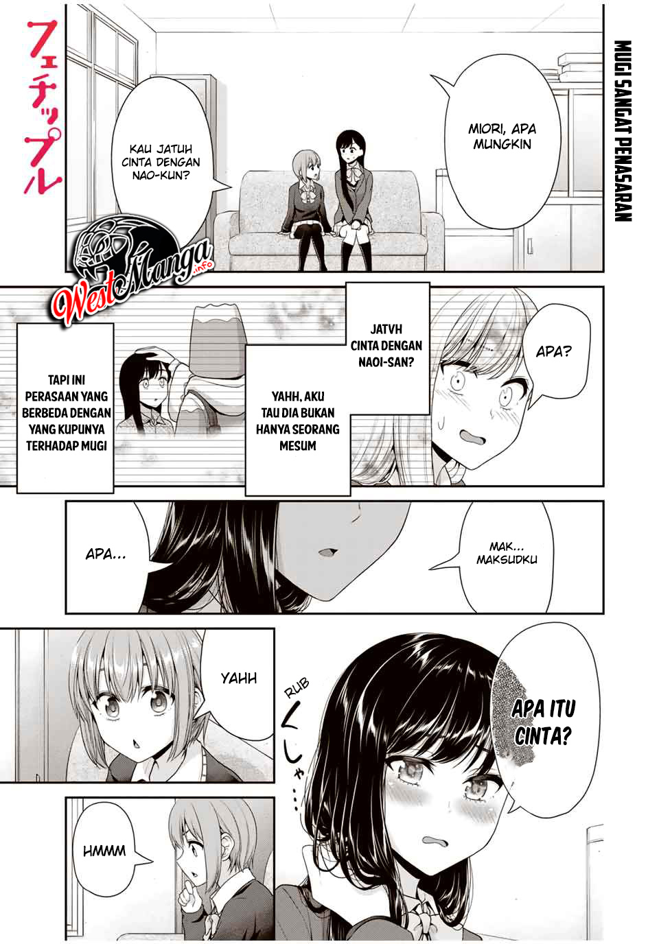 Baca  Fechippuru ~ bokura no junsuina koi Chapter 83 Gambar 2