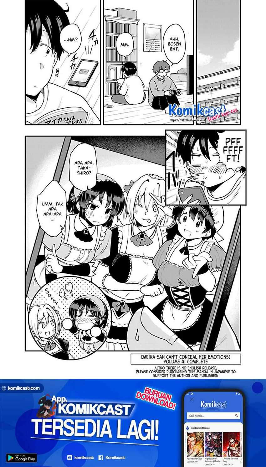 Meika-san Can’t Conceal Her Emotions Chapter 50.1 Gambar 7