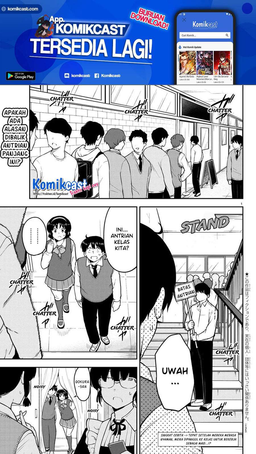 Meika-san Can’t Conceal Her Emotions Chapter 50 Gambar 3