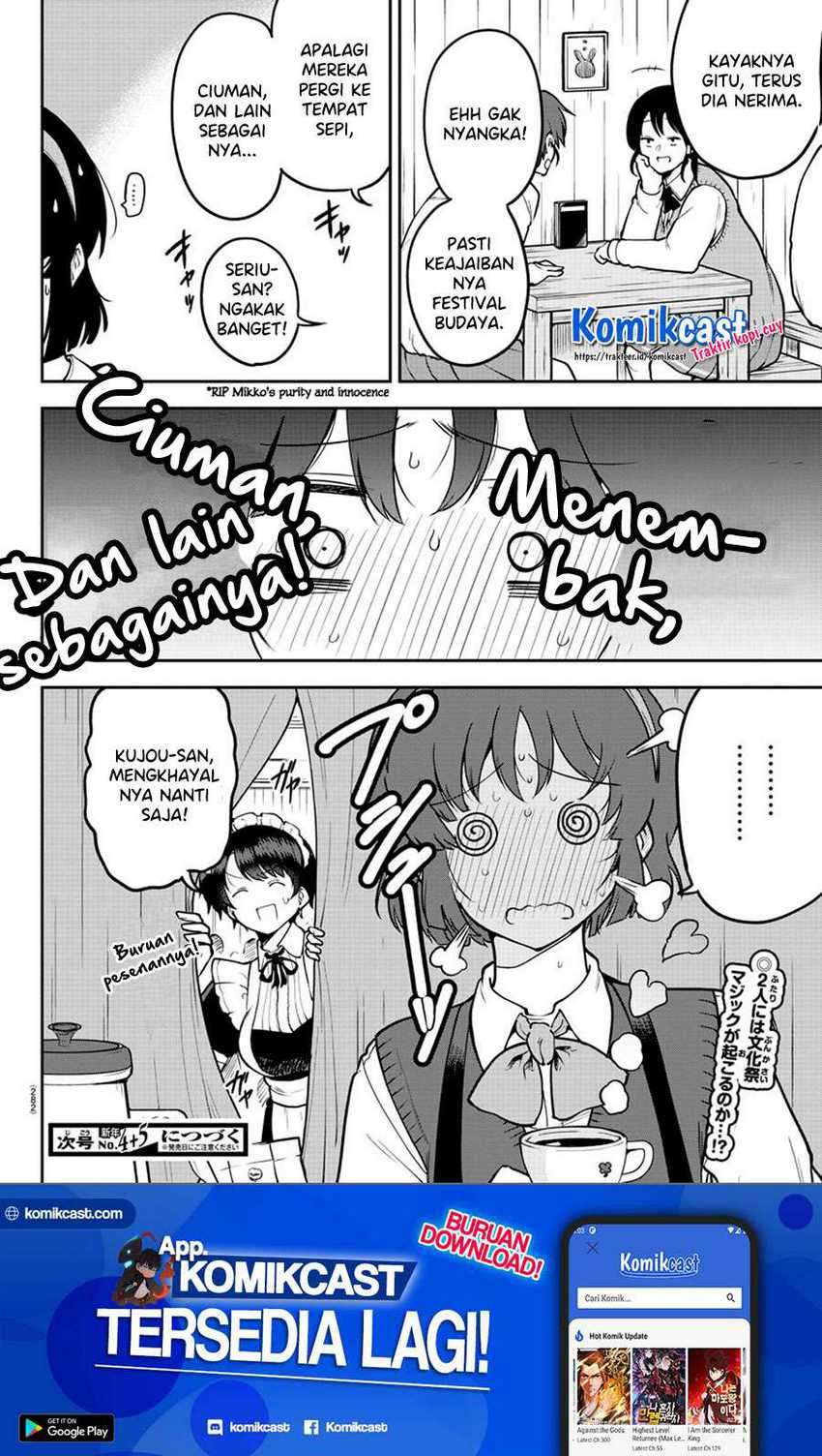 Meika-san Can’t Conceal Her Emotions Chapter 46 Gambar 10