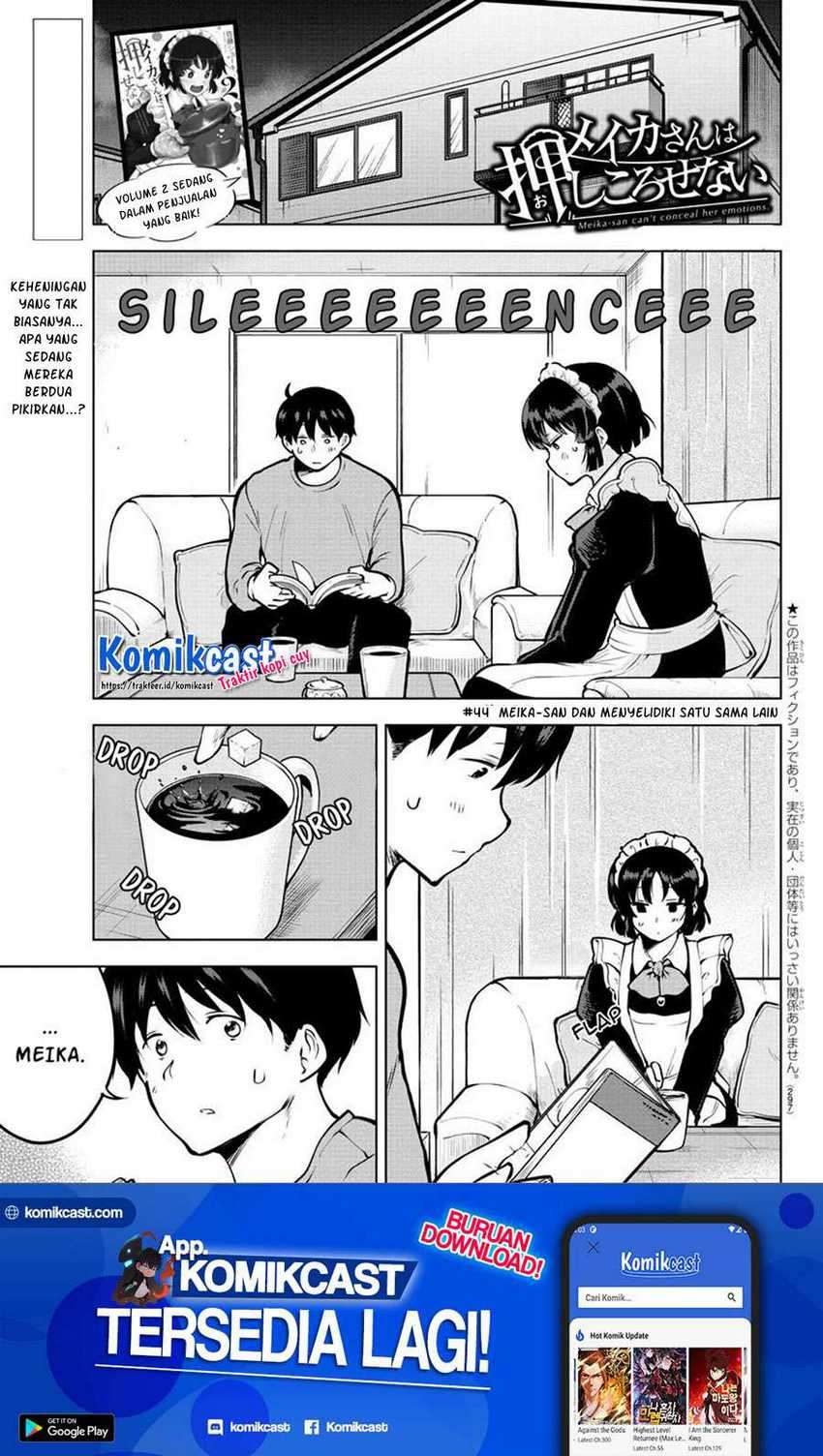 Baca Meika-san Can’t Conceal Her Emotions Chapter 44 Gambar 2