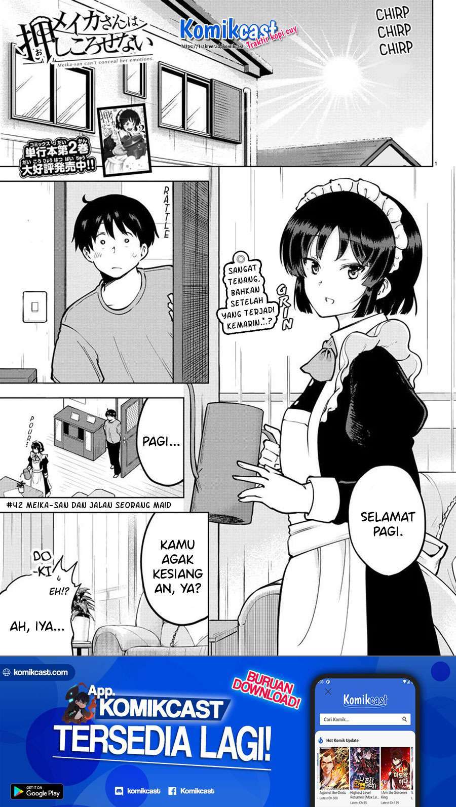 Baca  Meika-san Can’t Conceal Her Emotions Chapter 42 Gambar 2