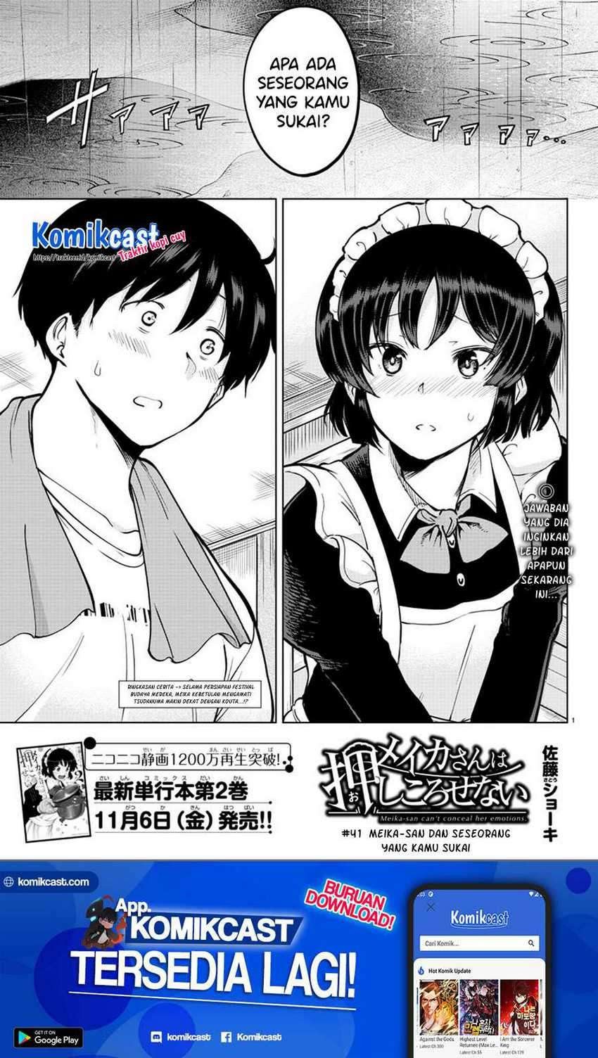Baca Meika-san Can’t Conceal Her Emotions Chapter 41 Gambar 2