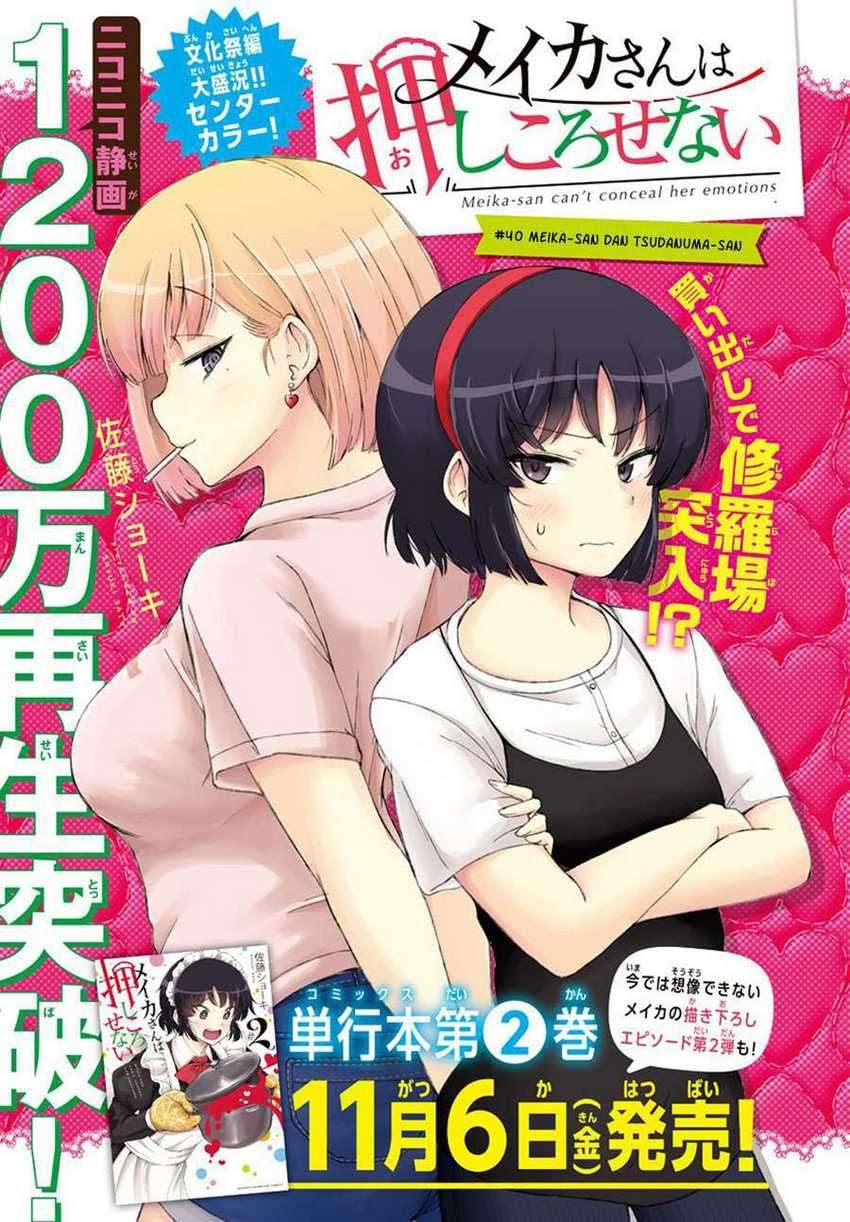 Baca Meika-san Can’t Conceal Her Emotions Chapter 40 Gambar 2
