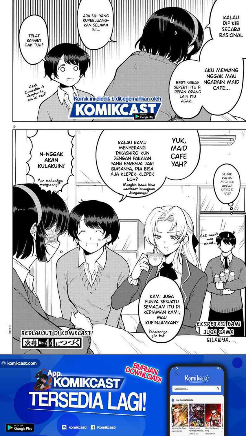 Meika-san Can’t Conceal Her Emotions Chapter 35 Gambar 11
