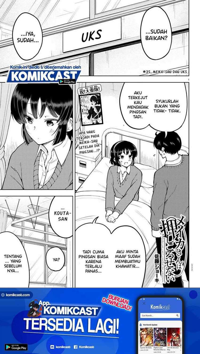 Baca Meika-san Can’t Conceal Her Emotions Chapter 35 Gambar 2