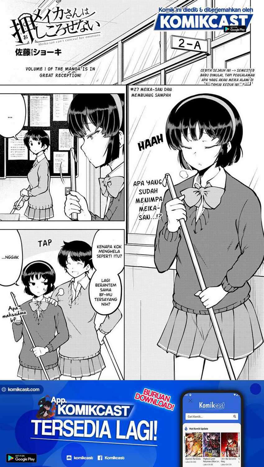 Baca  Meika-san Can’t Conceal Her Emotions Chapter 27 Gambar 2
