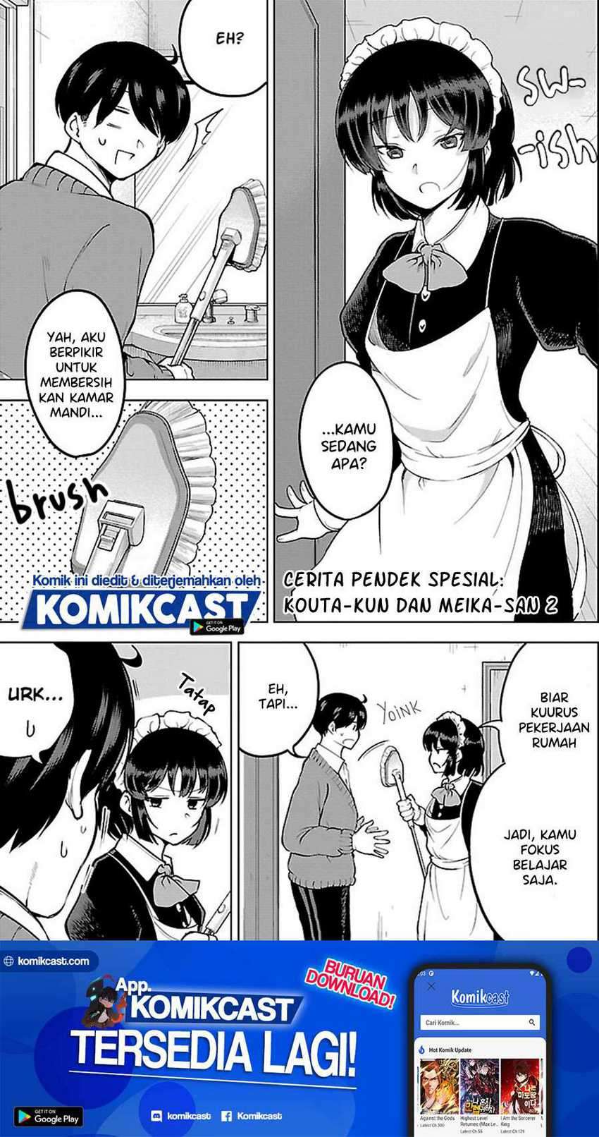 Baca Meika-san Can’t Conceal Her Emotions Chapter 24.5 Gambar 2