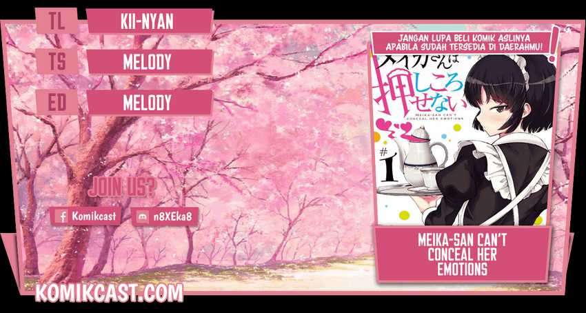 Baca Komik Meika-san Can’t Conceal Her Emotions Chapter 24 Gambar 1