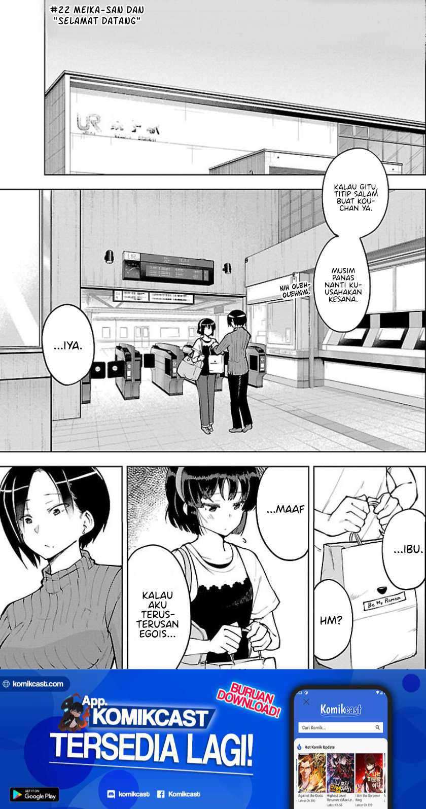 Baca Meika-san Can’t Conceal Her Emotions Chapter 22 Gambar 2