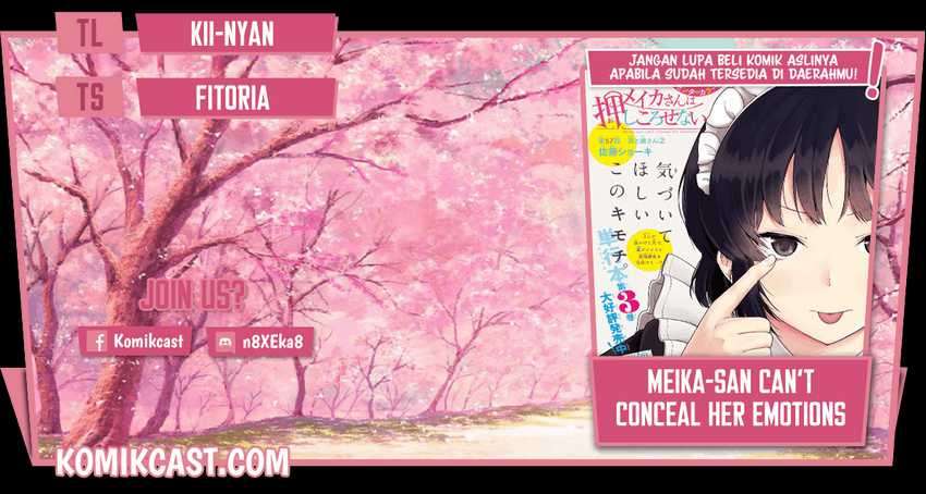 Baca Komik Meika-san Can’t Conceal Her Emotions Chapter 21 Gambar 1