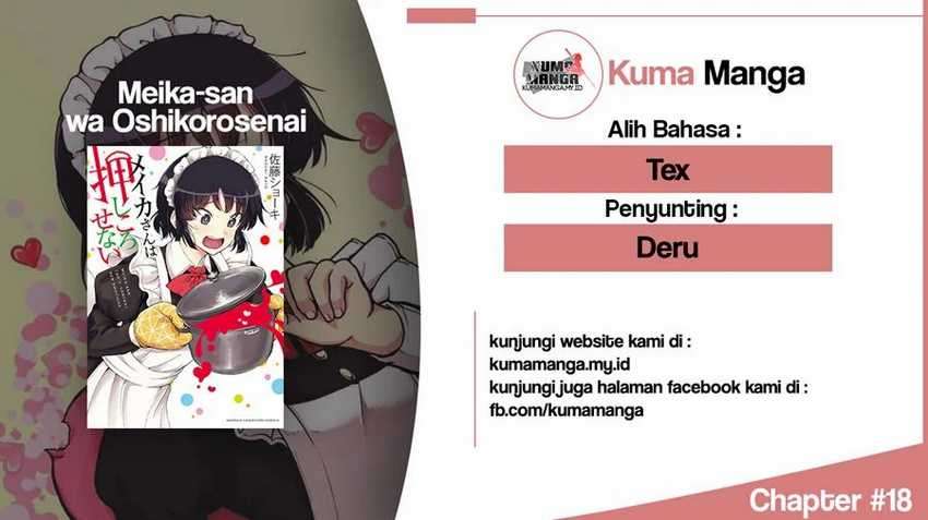 Baca Komik Meika-san Can’t Conceal Her Emotions Chapter 18 Gambar 1