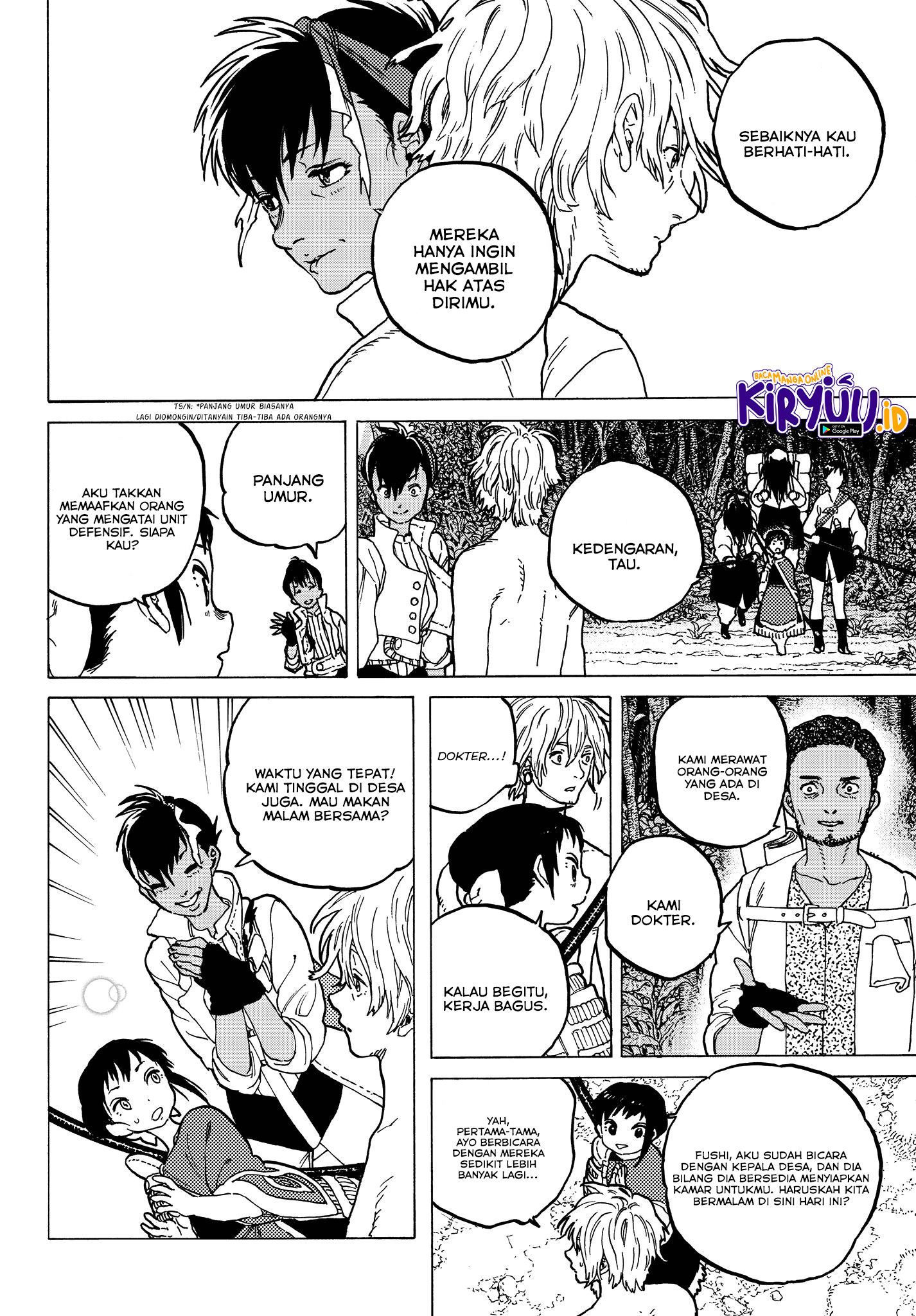 Fumetsu no Anata e Chapter 57 Gambar 11