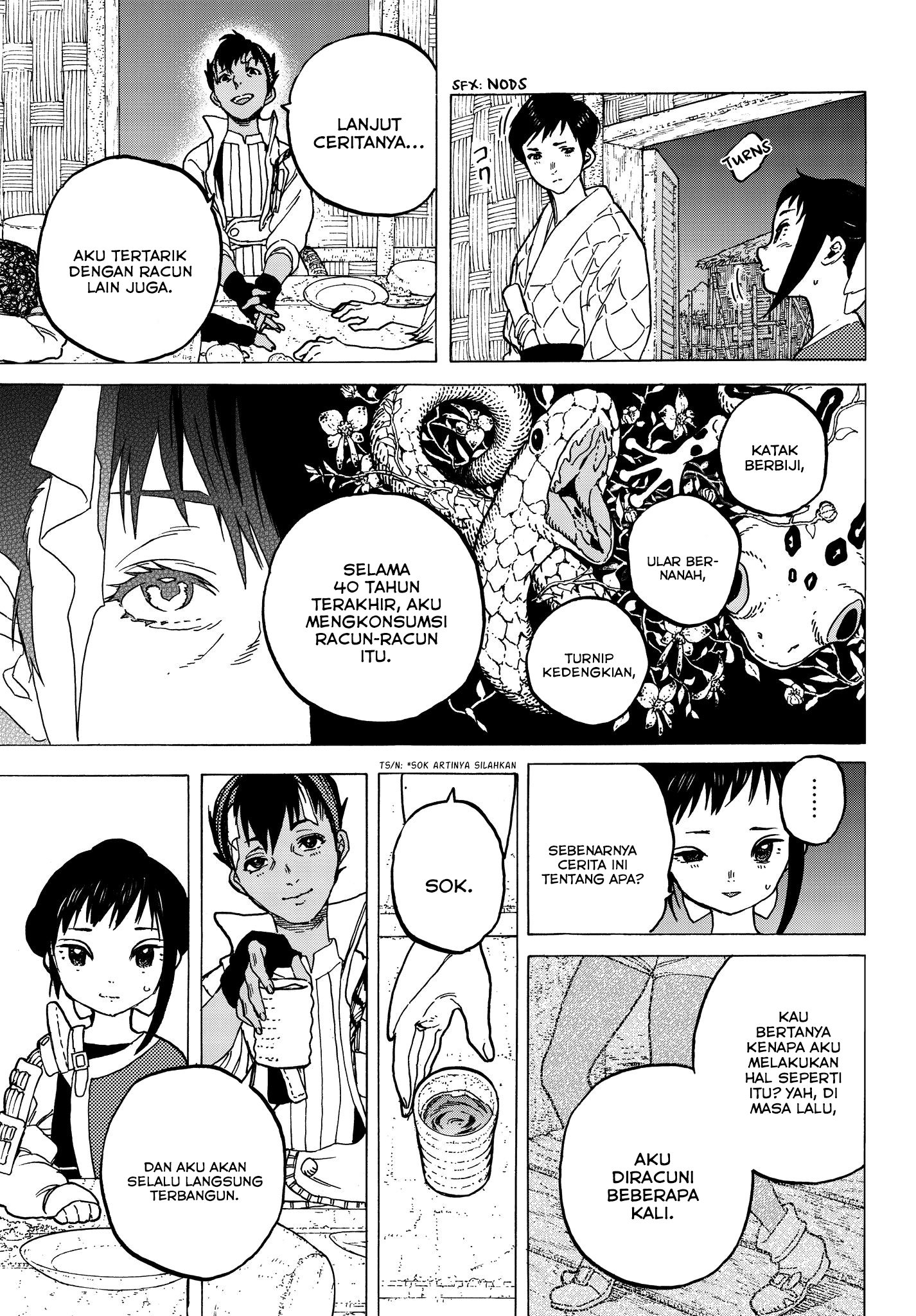 Fumetsu no Anata e Chapter 57 Gambar 18