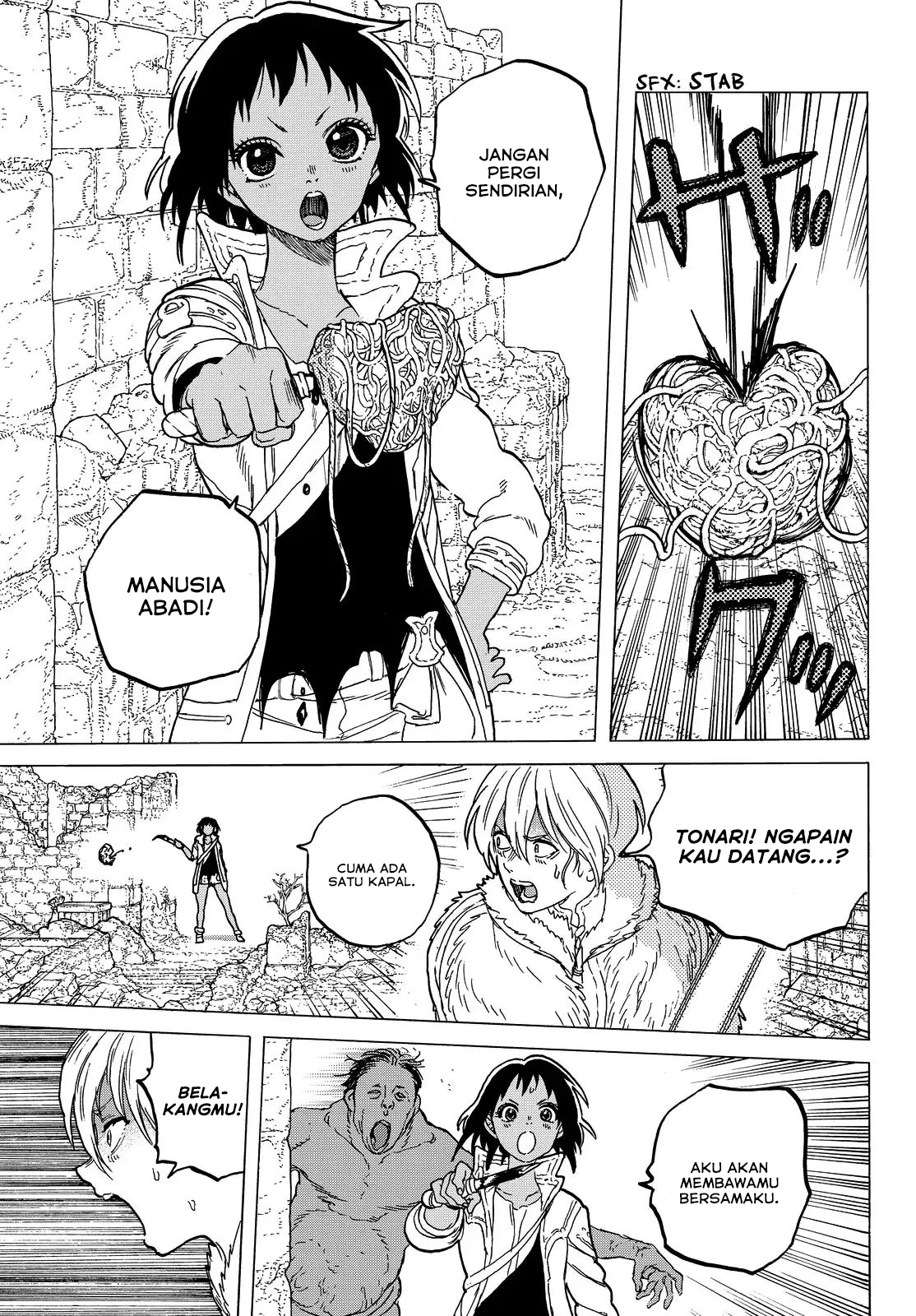Fumetsu no Anata e Chapter 48 Gambar 12