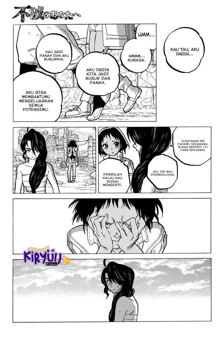 Fumetsu no Anata e Chapter 38 Gambar 13