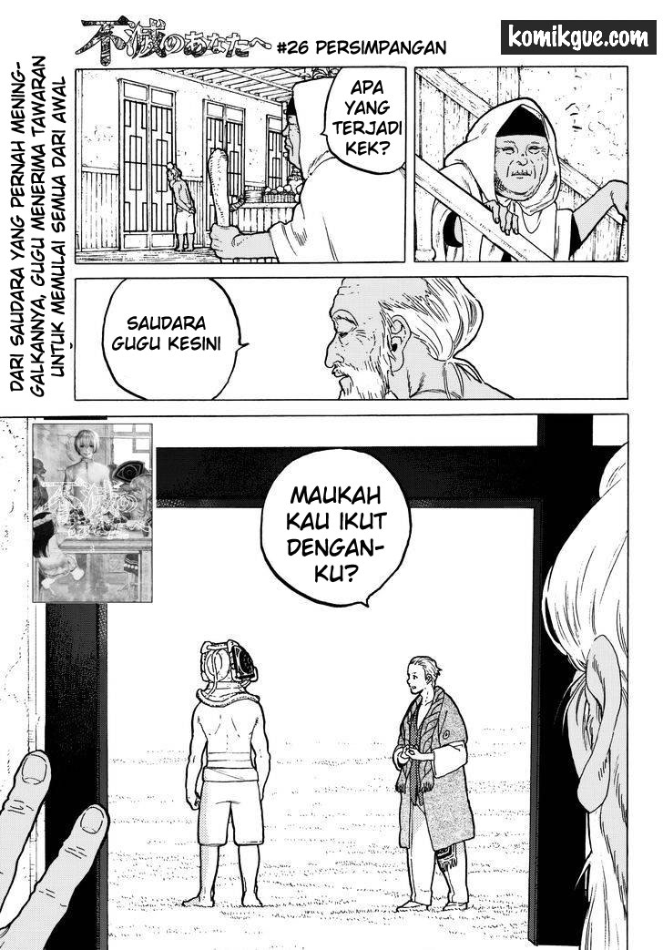 Fumetsu no Anata e Chapter 26 Gambar 3