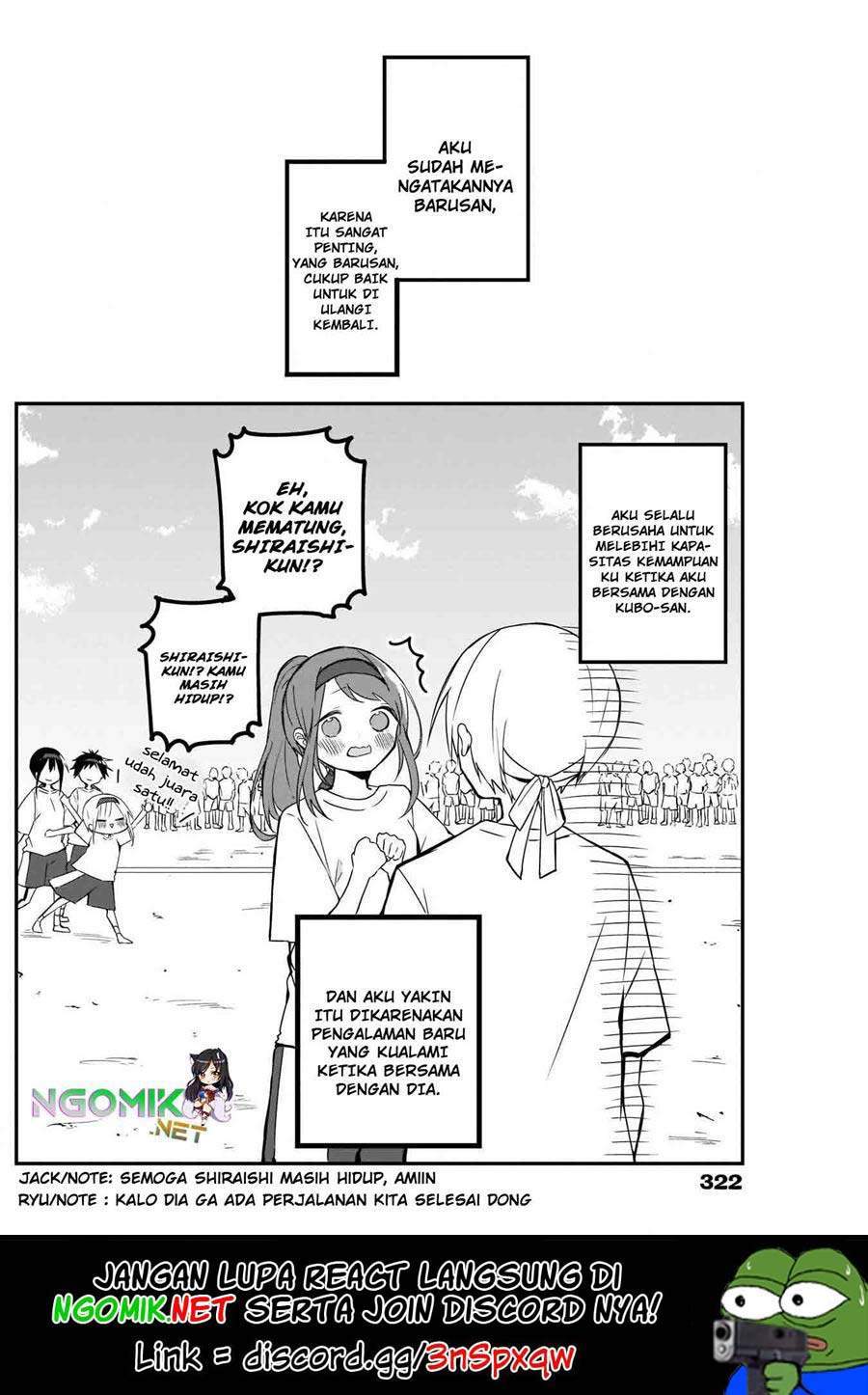 Kubo-san wa Boku (Mobu) wo Yurusanai Chapter 58 Gambar 12