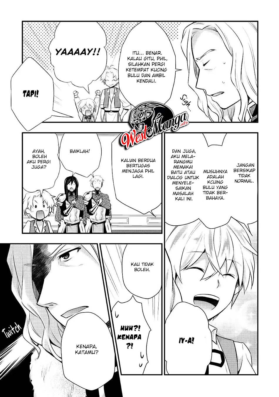 Tensei Ouji wa Daraketai Chapter 14 Gambar 11