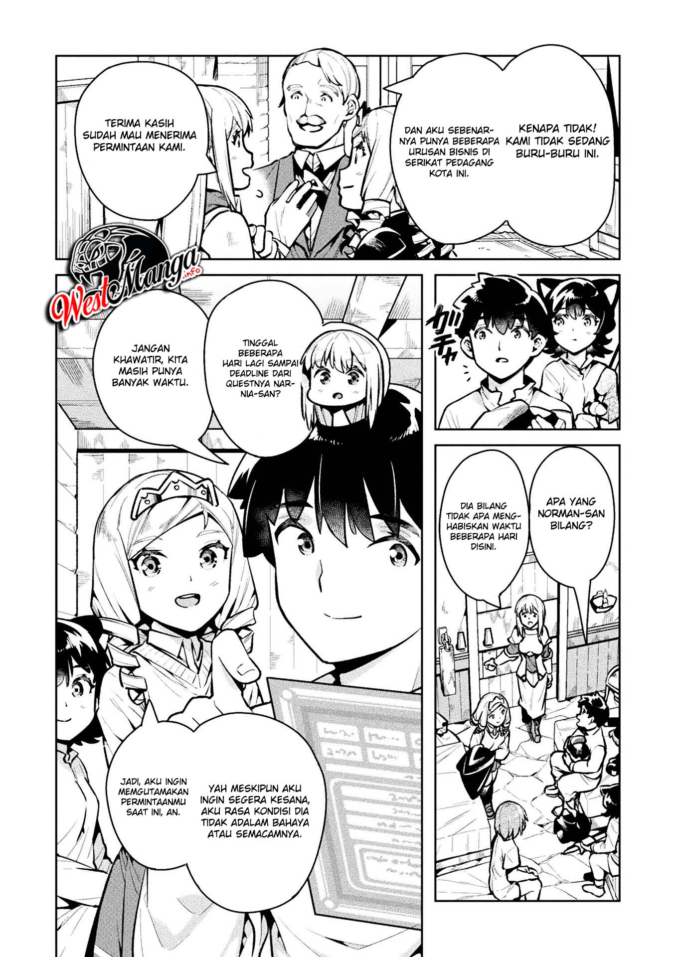 NEET dakedo Hello Work ni Ittara Isekai ni Tsuretekareta Chapter 38 Gambar 7