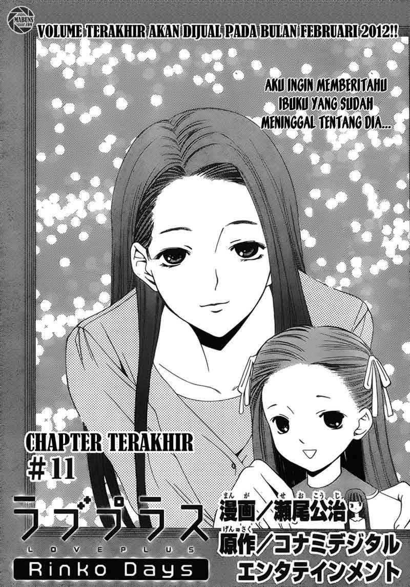Baca  Love Plus: Rinko Days Chapter 11 Gambar 2