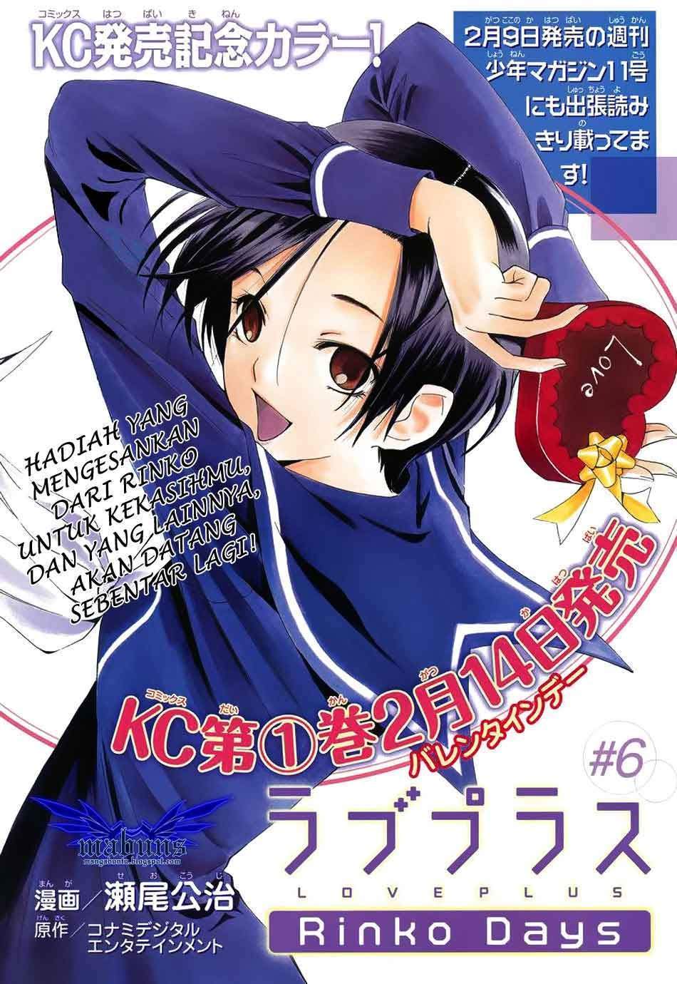 Baca  Love Plus: Rinko Days Chapter 6 Gambar 2