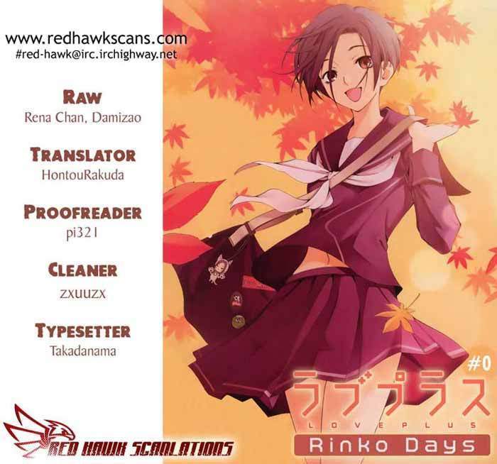 Baca Komik Love Plus: Rinko Days Chapter 00 Gambar 1