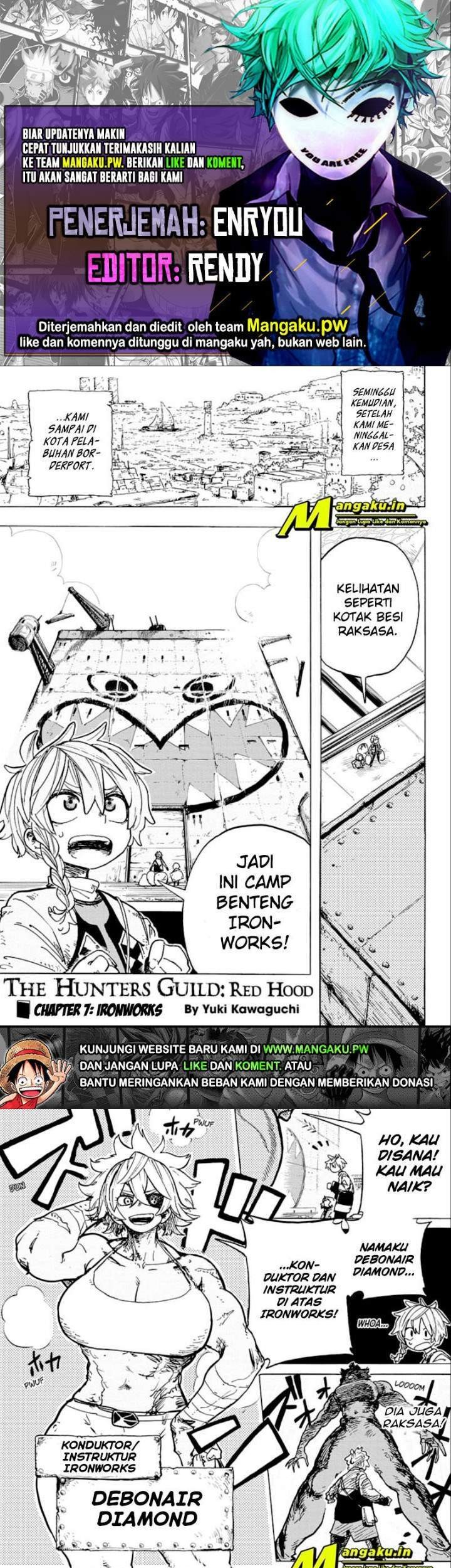 Baca Komik The Hunters Guild: Red Hood Chapter 7 Gambar 1