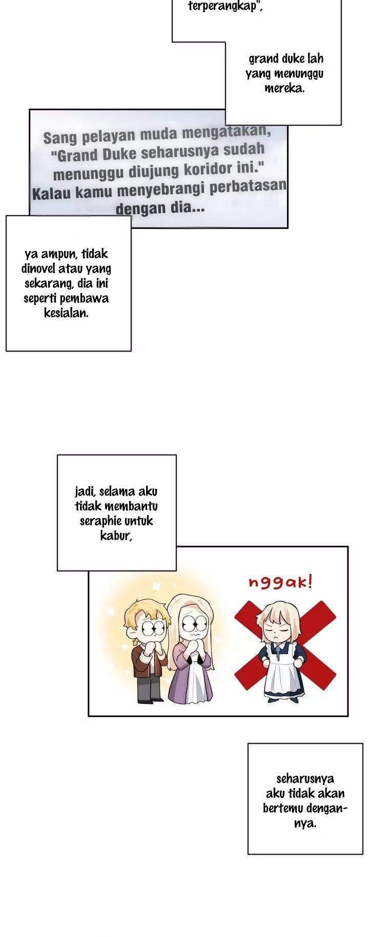 I Became a Maid in a TL Novel Chapter 14 Gambar 25