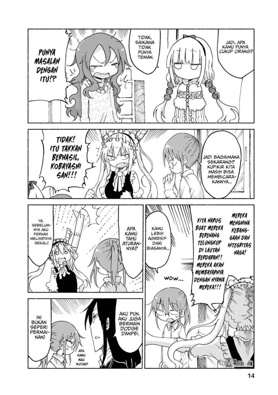 Kobayashi-san Chi no Maid Dragon Chapter 21 Gambar 13