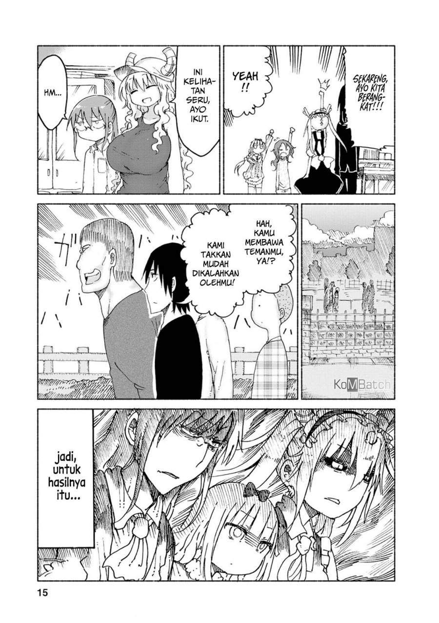 Kobayashi-san Chi no Maid Dragon Chapter 21 Gambar 14