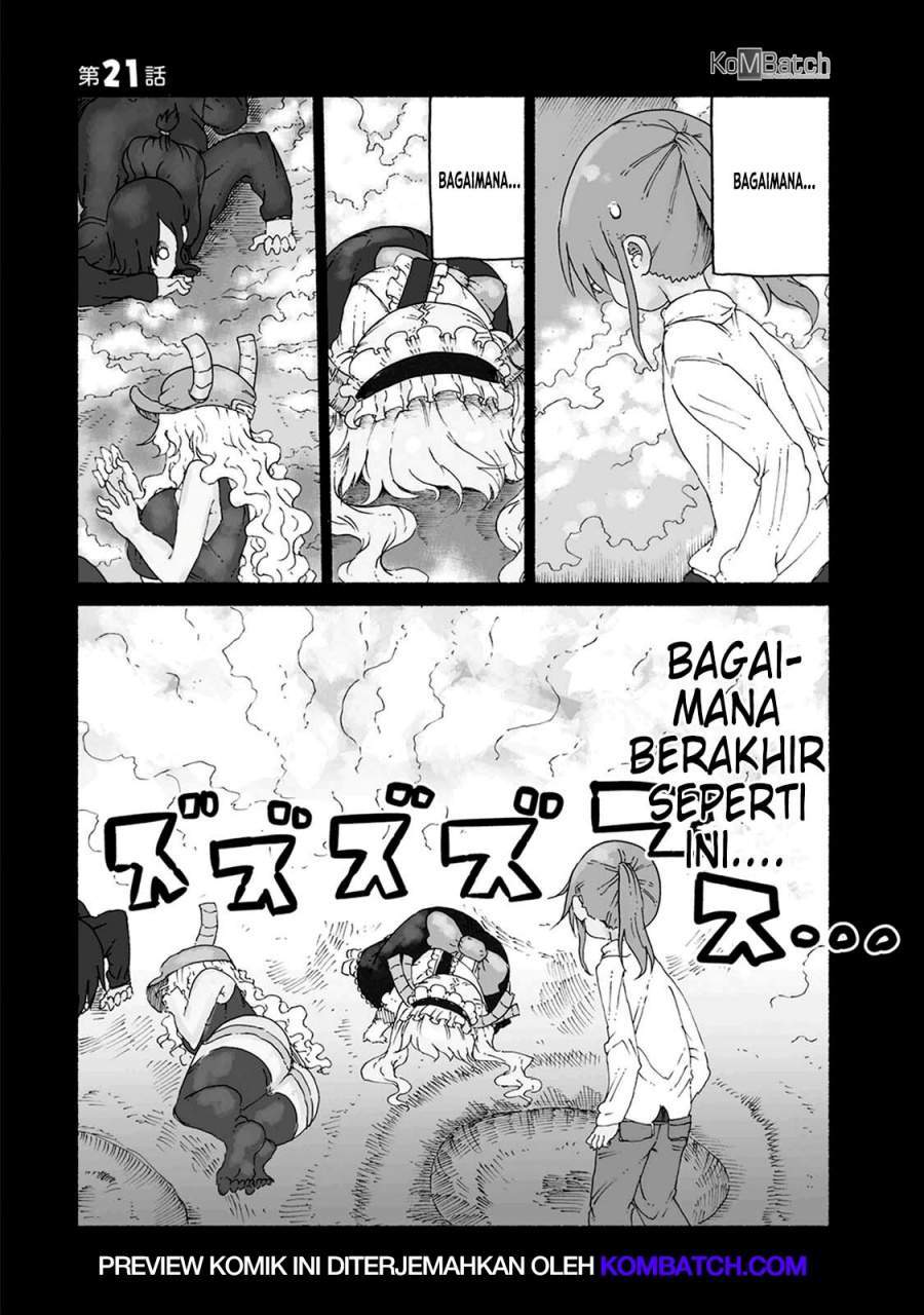 Kobayashi-san Chi no Maid Dragon Chapter 21 Gambar 4