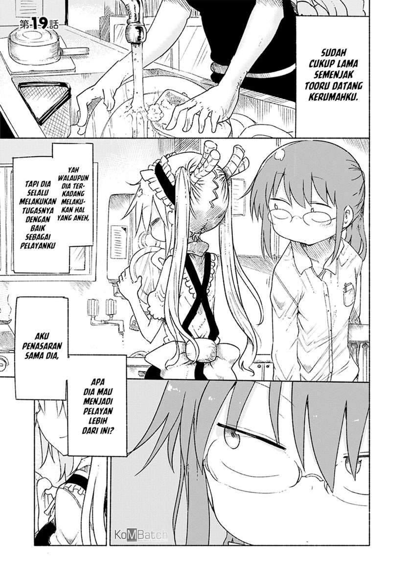 Kobayashi-san Chi no Maid Dragon Chapter 19 Gambar 3