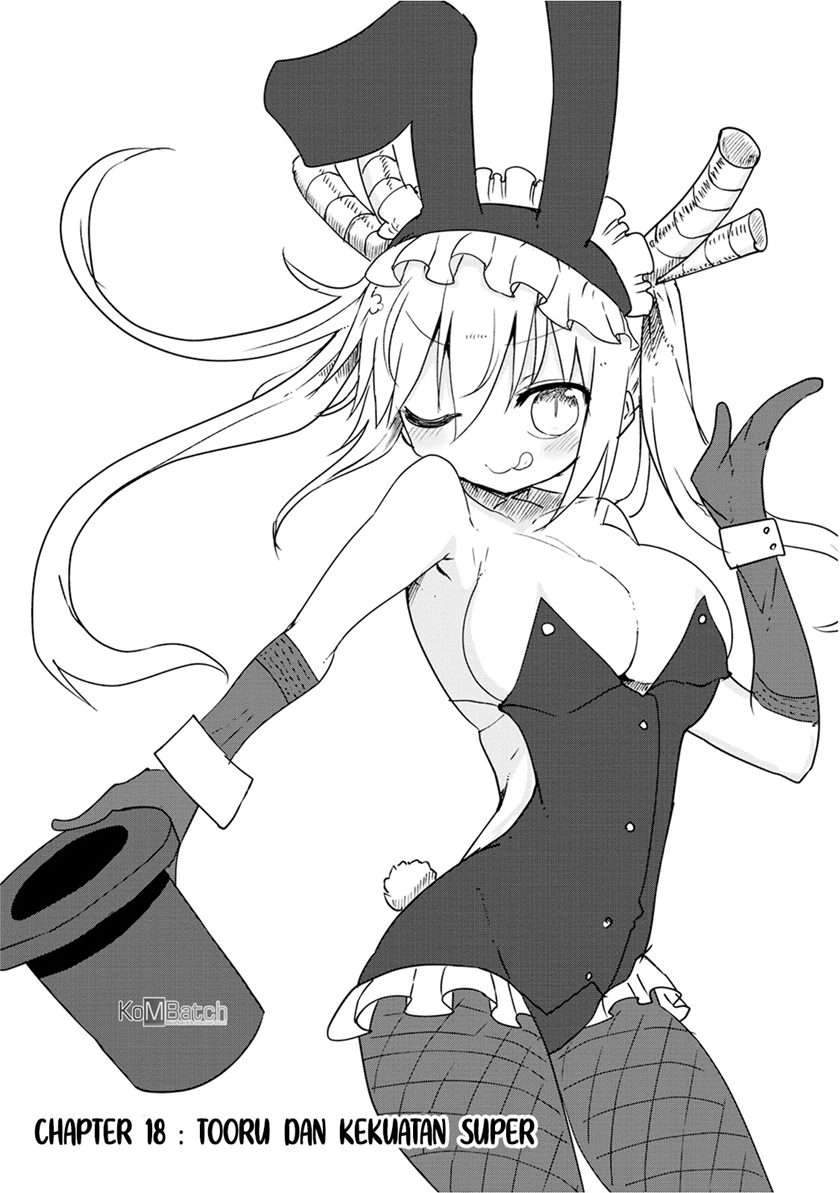 Kobayashi-san Chi no Maid Dragon Chapter 18 Gambar 4