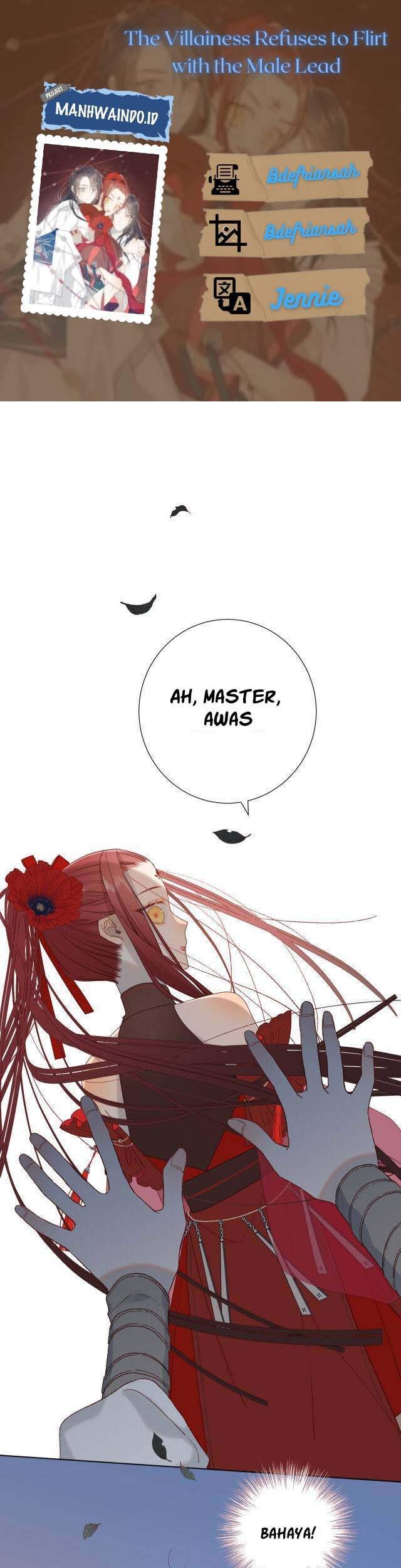 Baca Komik The Villainess Refuses to Flirt with the Male Lead Chapter 8 Gambar 1