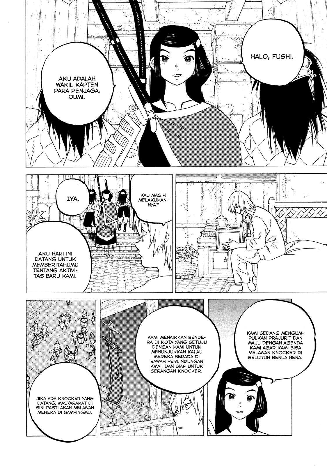 Fumetsu no Anata e Chapter 61 Gambar 10