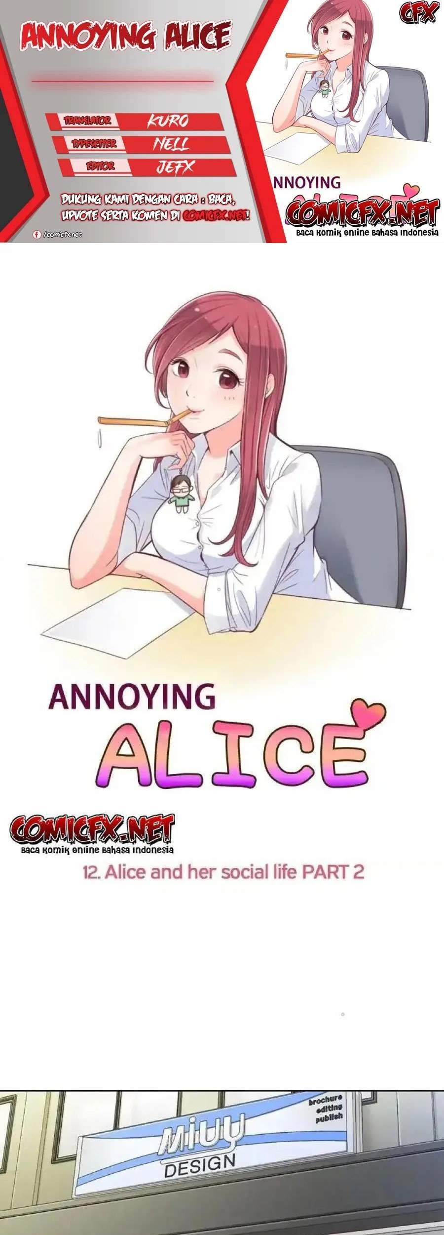 Baca Komik Annoying Alice Chapter 12 Gambar 1